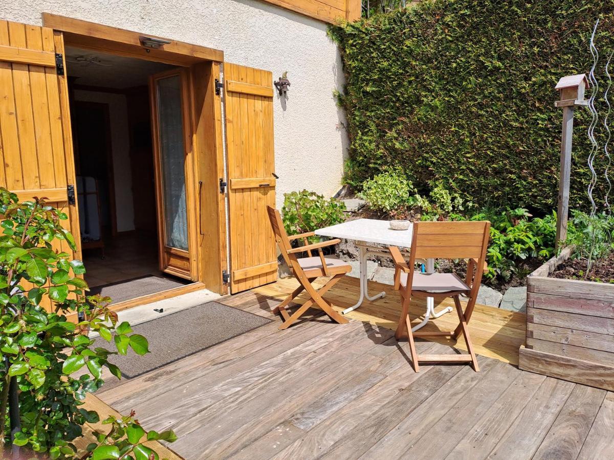 A4 Km De Megeve Tres Joli Studio Avec Jacuzzi ,Vue Sur Les Montagnes Au Calme Praz-sur-Arly Eksteriør bilde
