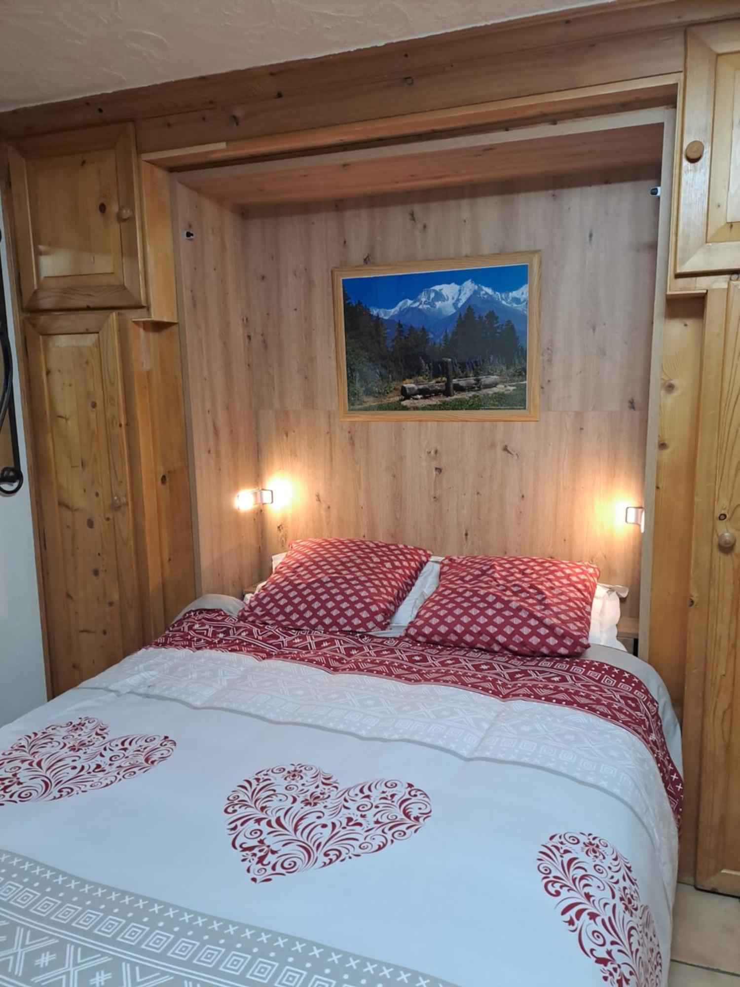 A4 Km De Megeve Tres Joli Studio Avec Jacuzzi ,Vue Sur Les Montagnes Au Calme Praz-sur-Arly Eksteriør bilde